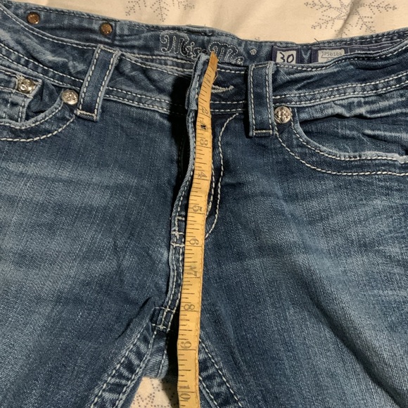 Miss Me Boot Jeans size 30 approx hemmed length 31” - Picture 5 of 9